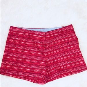 ARTISAN NY Red Tweed Zip Shorts Women’s Size 10